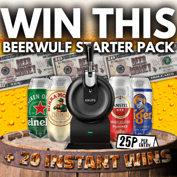 Win This BeerWulf SUB Compact Starter Pack + Beer Money *Instant Wins*