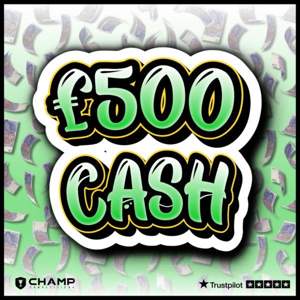 Win £500 Tax Free Cash!