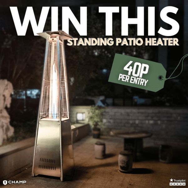 Win This Standing Patio Heater