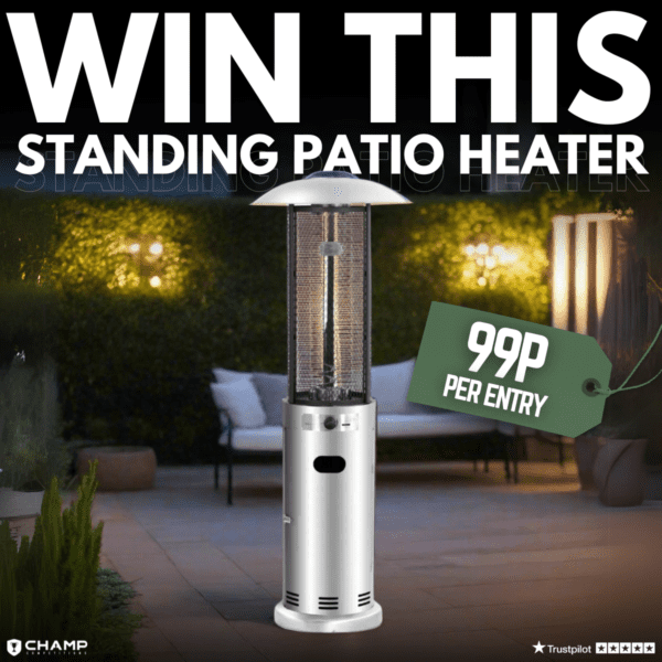 Win this Standing Patio Heater