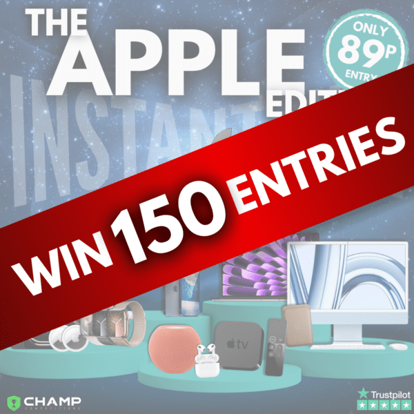 Win 150 Entries - Apple Instant Win