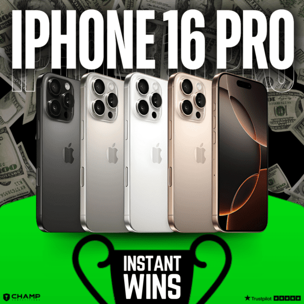 iPhone 16 Pro + Instant Wins