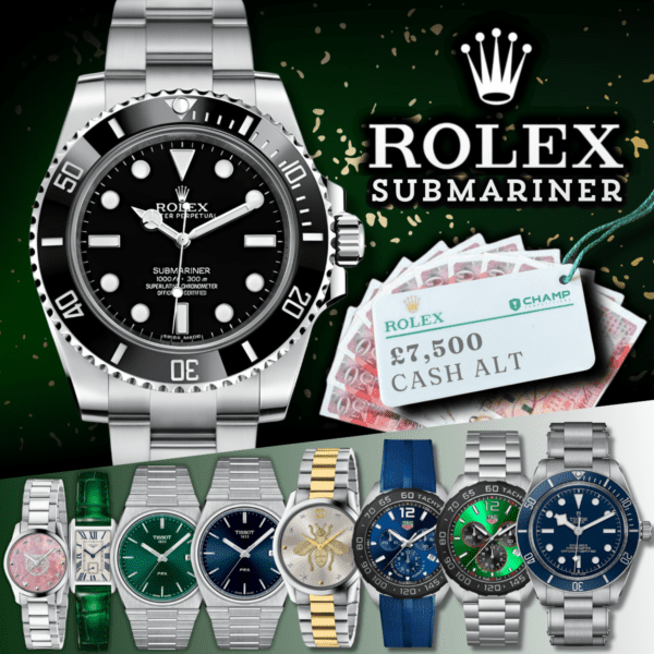 Win This Rolex Submariner + £20k Instant Watch Wins!