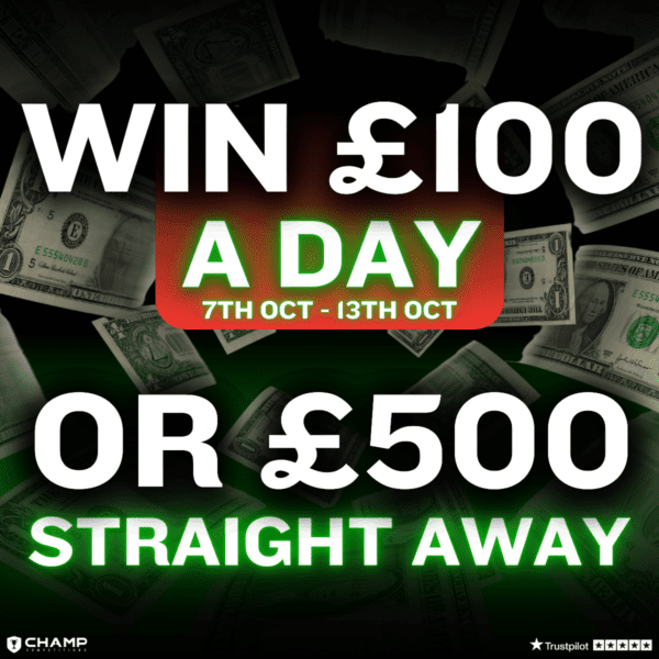 WIN A £100 A DAY, OR £500 RIGHT AWAY