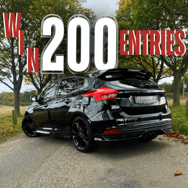 Win 200 Entries into the Ford Focus ST-3