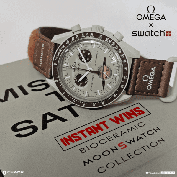 Win This Swatch x OMEGA MoonSwatch! 'Mission To Saturn' + Instant Wins