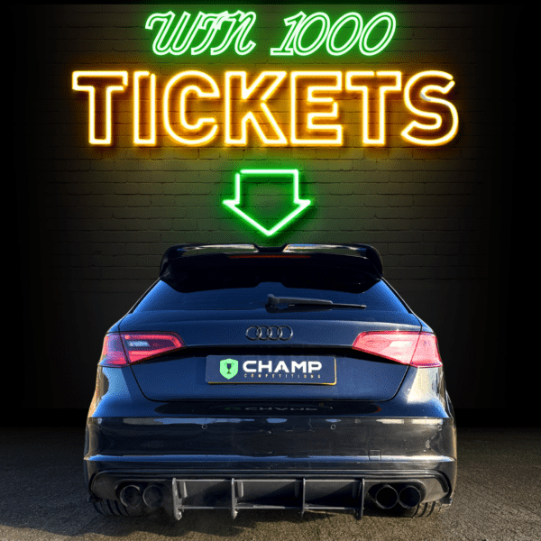Win 1000 Entries into the Audi S3