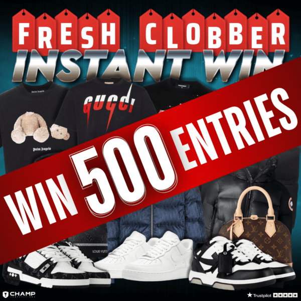 Win 500 Entries into Fresh Clobber