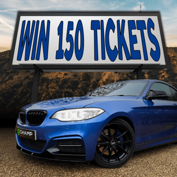 Win 150 Entries into the BMW M235i or £9,000 Cash Comp