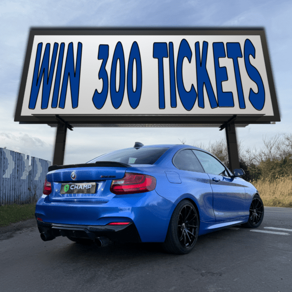 Win 300 Entries into the BMW M235i or £9,000 Cash Comp