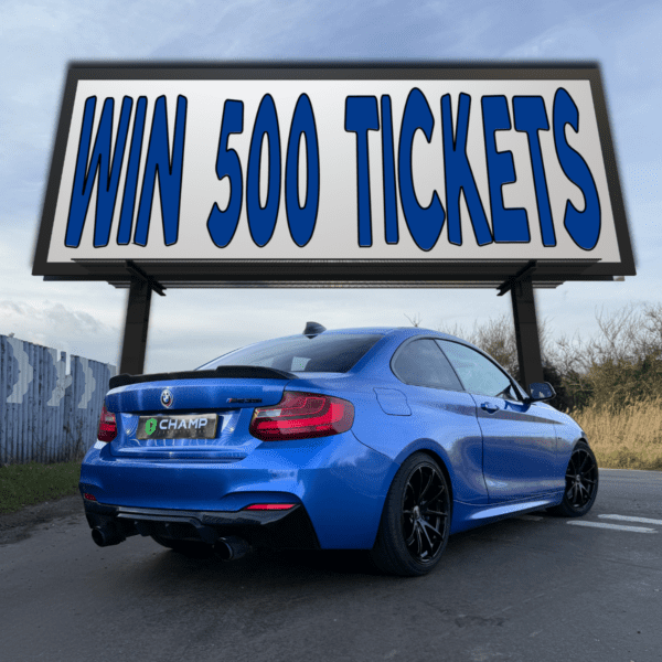 Win 500 Entries into the BMW M235i or £9,000 Cash Comp