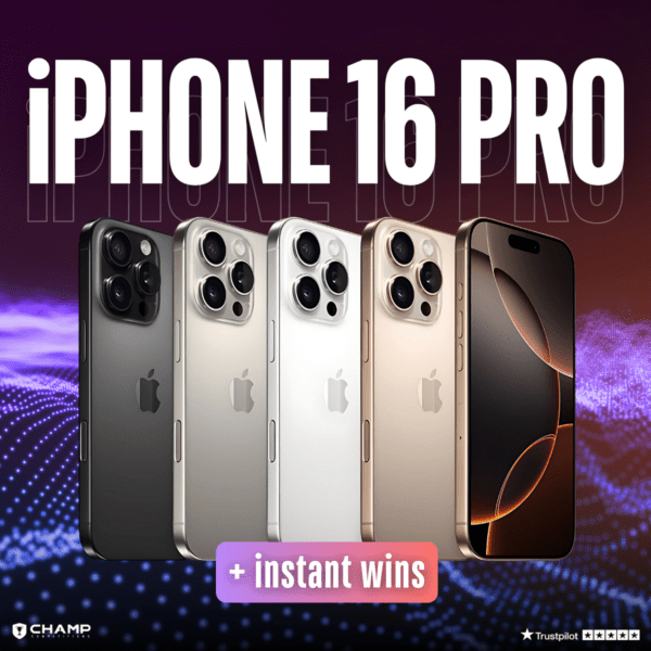 Win This iPhone 16 Pro + Instant Wins