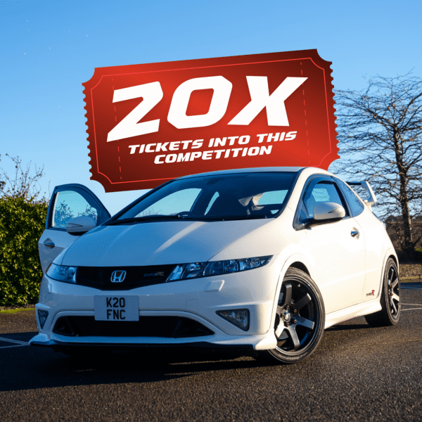 Win 20 Entries into the Civic Type R Comp!