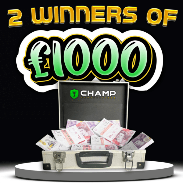 2 Winners Of £1000!