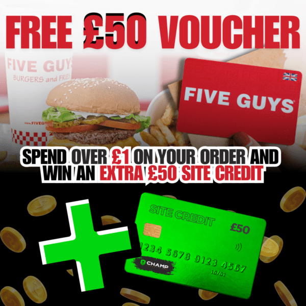 Win This £50 Five Guys Voucher For Free!