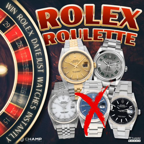 £80k Rolex Roulette - Win Rolex Datejust Watches, Gold & Huge Cash Instantly!