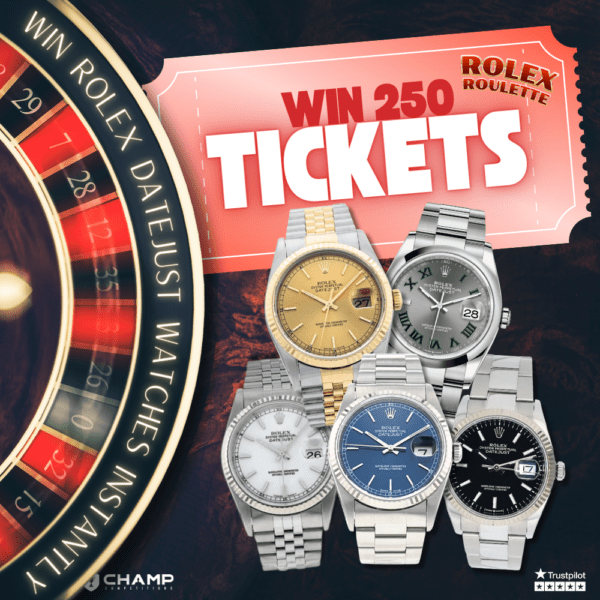 Win 250 Entries into the Rolex Roulette Comp