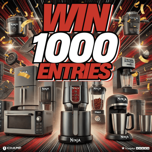 Win 1000 Entries into NINJA INSTANT WIN