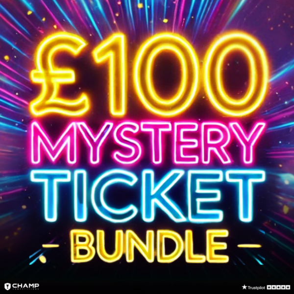 Win this £100 Mystery Ticket Bundle ⍰