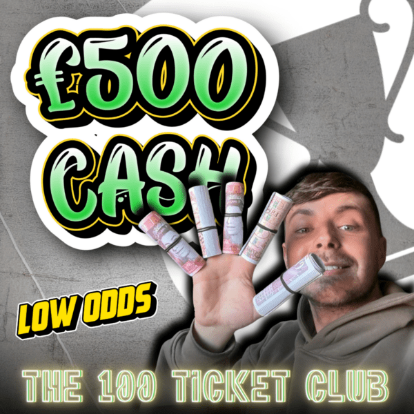 Win £500 Tax Free Cash + Instant Wins!
