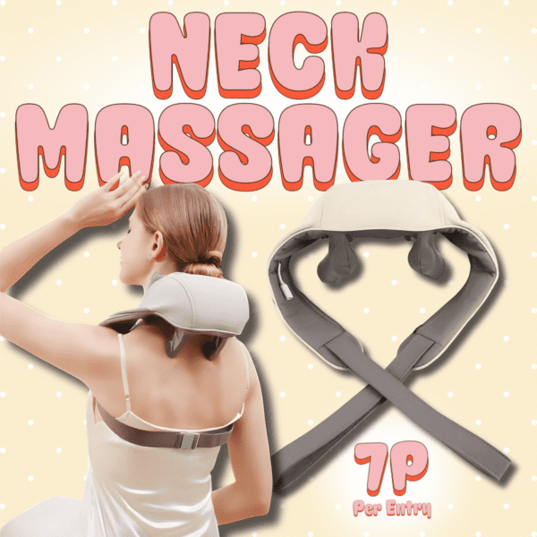 Win this Wireless Neck Massager (Rechargeable)
