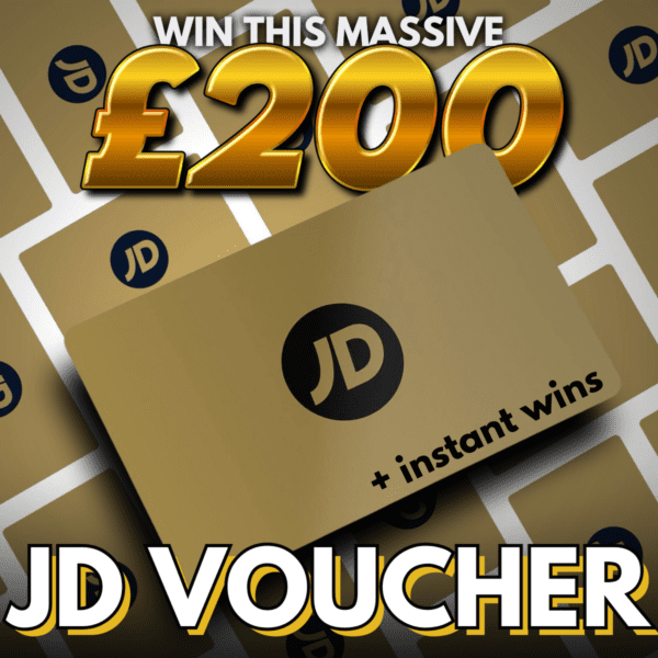 Win This £200 JD Voucher + 100x Instant Wins