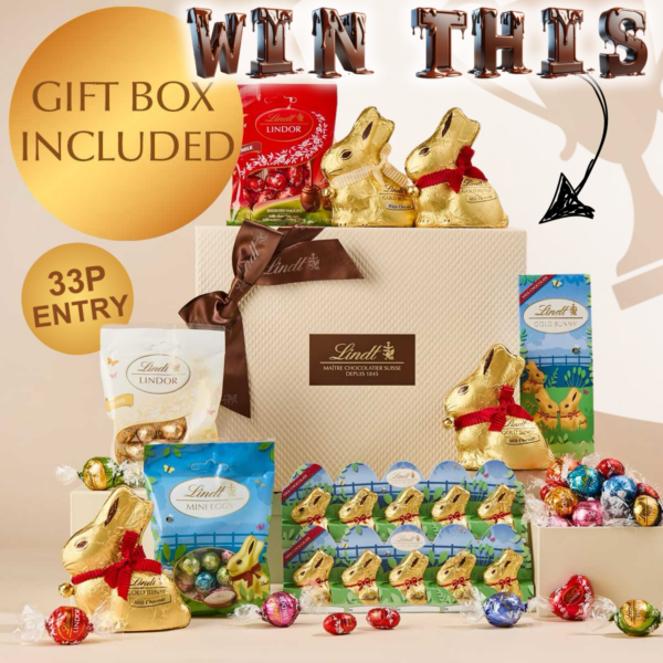 Win This Huge 1.6kg Lindt Easter Bundle Hamper!