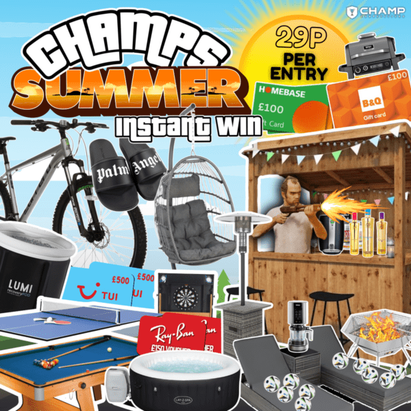 Champs Summer Instant Win ☀️