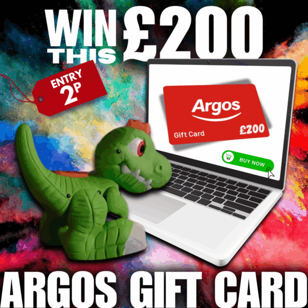 Win This £200 Argos Voucher for 2p!