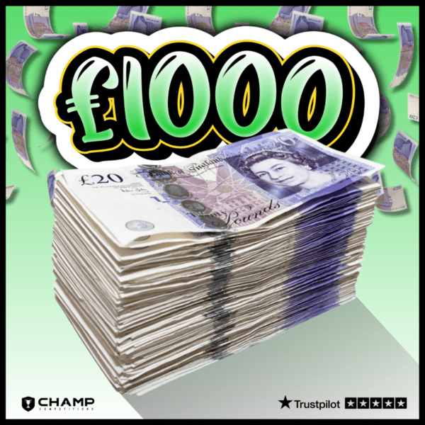 Win £1,000 Tax Free Cash!