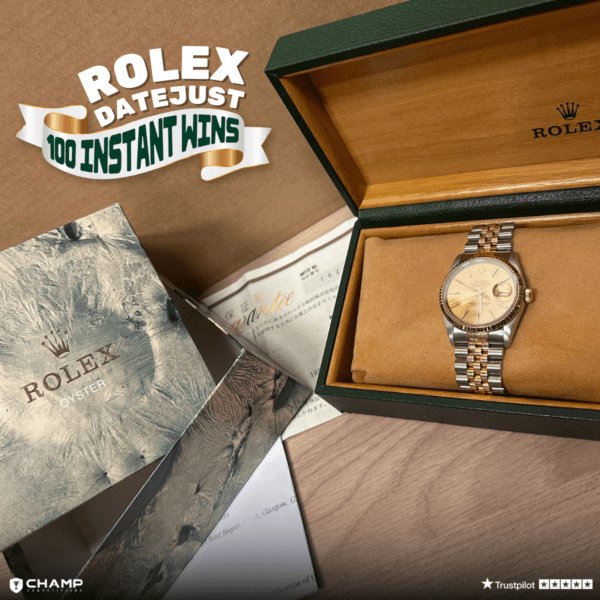 Win This Rolex Datejust + £20k Instant Wins!