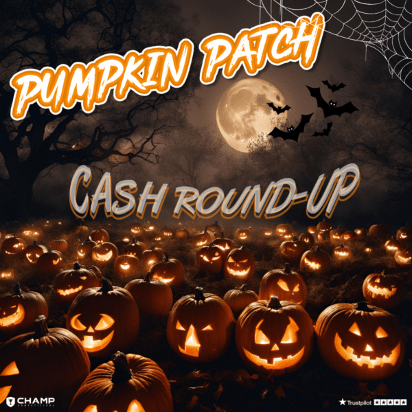 Pumpkin Patch 🎃 Cash Round-Up + Jackpot Multiplier!