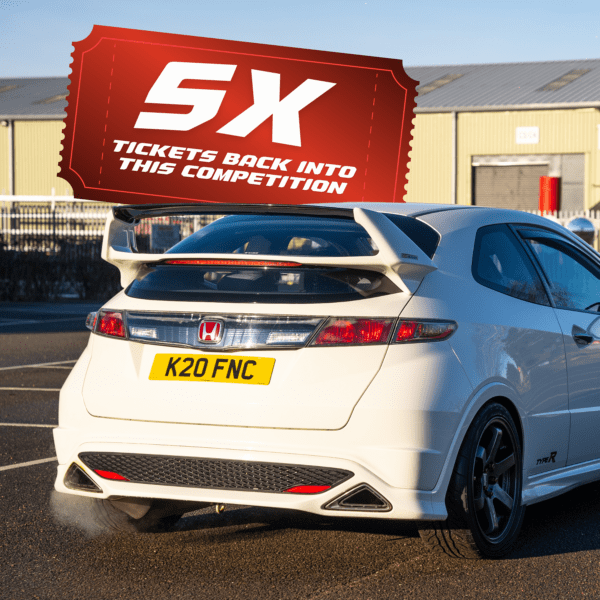 Win This Civic Type-R *Championship White* #300 Limited Edition | 1-In-5 Odds! - Image 21