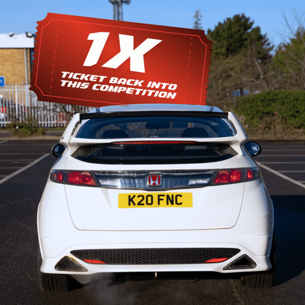 Win This Civic Type-R *Championship White* #300 Limited Edition | 1-In-5 Odds! - Image 24