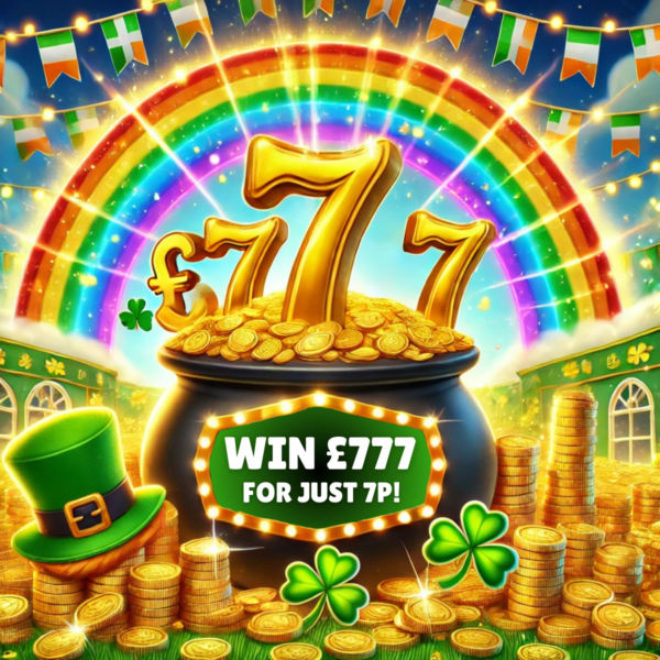 Luck Of The Irish! 🍀 Win £777 For 7p + Instant Wins