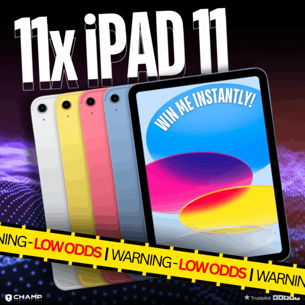 Mega 11x Winners iPad 11 (2025) 128gb Instant Win!