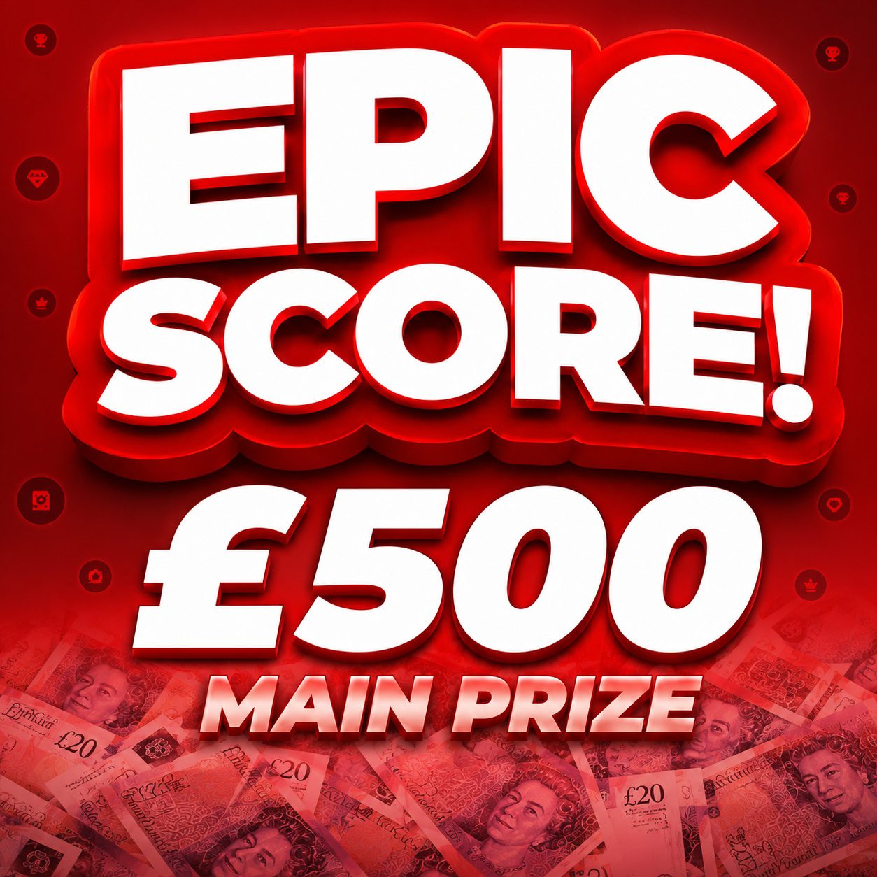 Win £500 Tax Free Cash – 300 TICKETS!