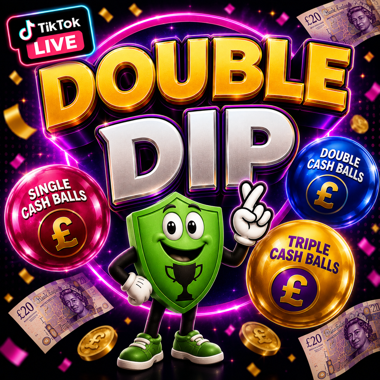 DOUBLE DIP – TIKTOK LIVE